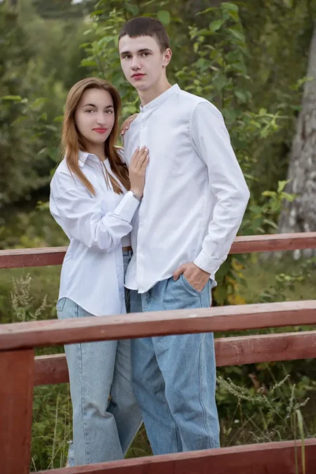 Time for love. Anastasia and Denis. — FERRE Magazine, September 2024