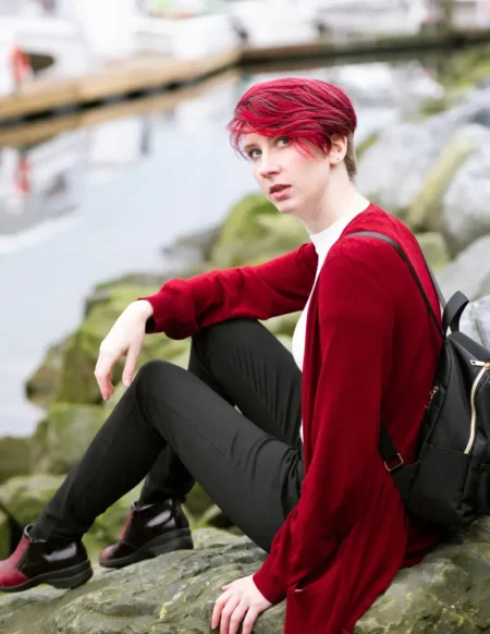 Lady In Red — FERRE Magazine, September 2024