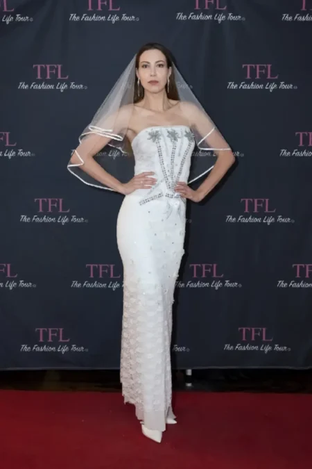 The matrimony of a red carpet to the runway — FERRE Magazine, November 2024