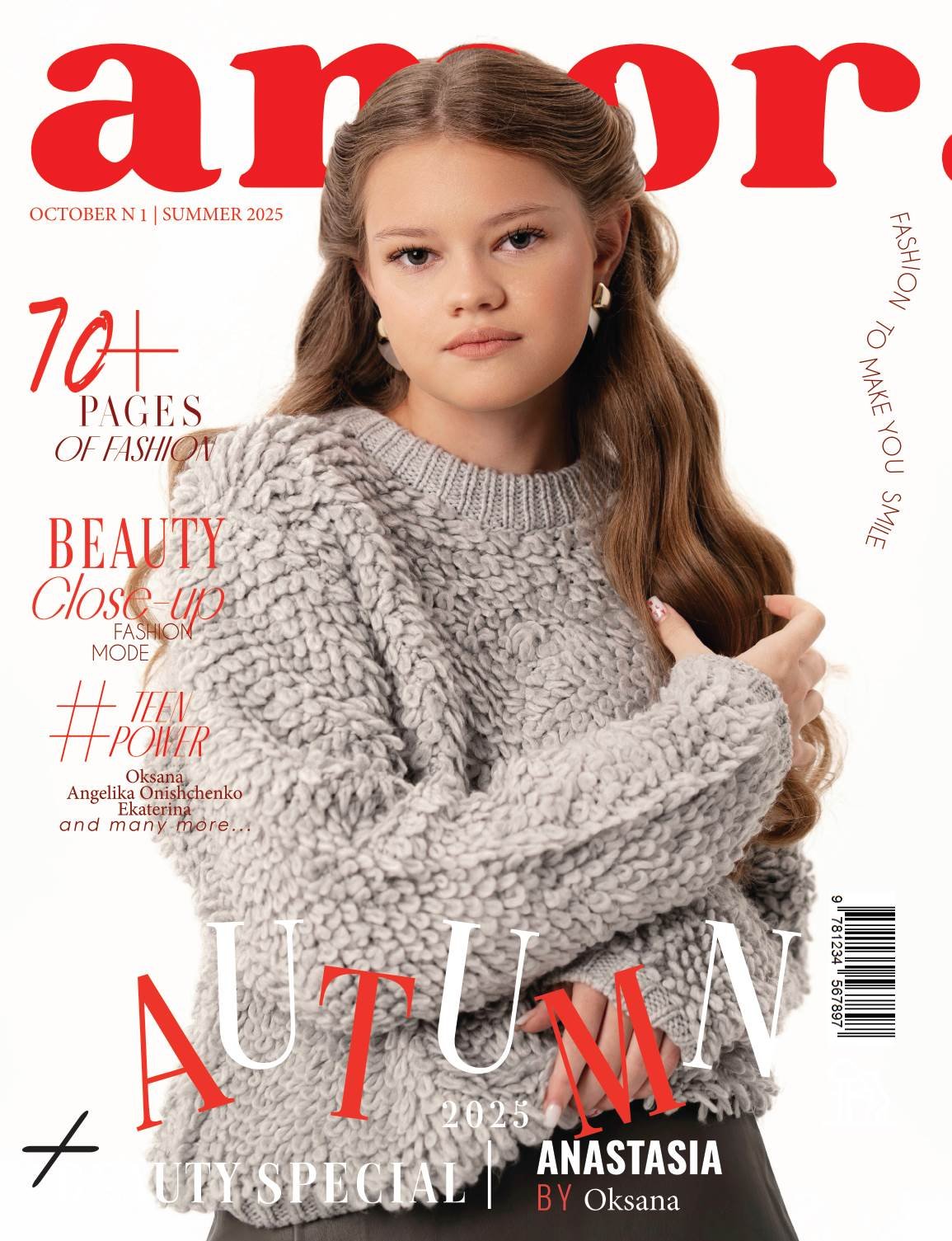 AMOR Magazine | The October Teen Edition | Vol.1 | 2025 (Copy)