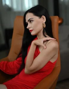 Lady in Red — FERRE Magazine, August 2026