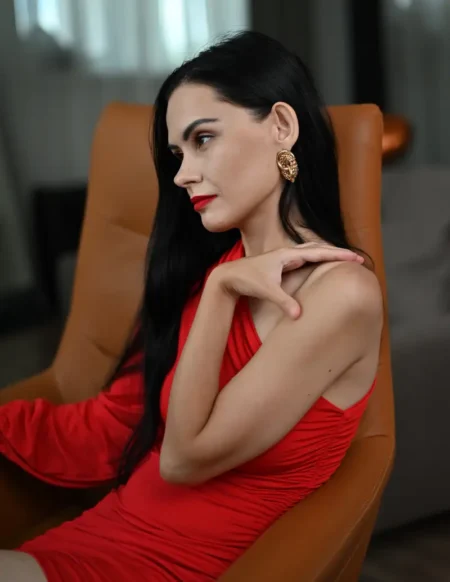 Lady in Red — FERRE Magazine, August 2026