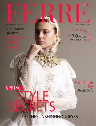 FERRE Magazine — The April Fashion & Beauty Edition Vol. 4 2023 cover