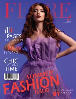 FERRE Magazine — The August Fashion & Beauty Edition Vol. 7 2024 cover