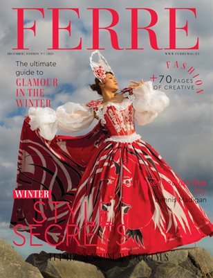 FERRE Magazine — The December Fashion & Beauty Edition Vol. 1 2023 cover