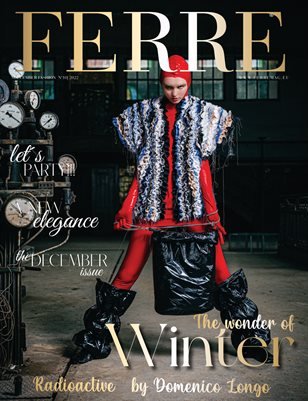 FERRE Magazine — The December Fashion & Beauty Edition Vol. 10 2022 cover