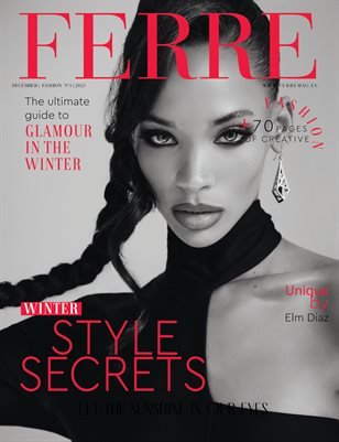 FERRE Magazine — The December Fashion & Beauty Edition Vol. 3 2023 cover