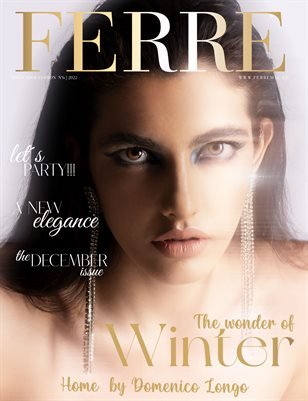 FERRE Magazine — The December Fashion & Beauty Edition Vol. 6 2022 cover