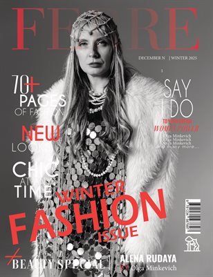 FERRE December 2025 Fashion edition cover