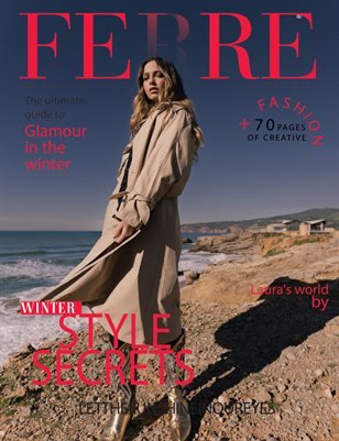 FERRE Magazine — The February Fashion & Beauty Edition Vol. 1 2022 cover
