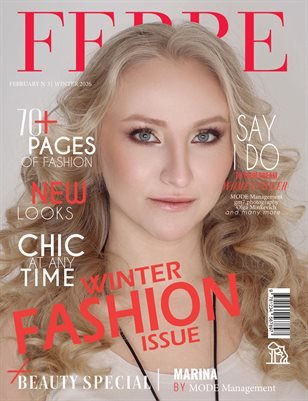 FERRE Magazine — The February Fashion Edition Vol. 3 2026 cover