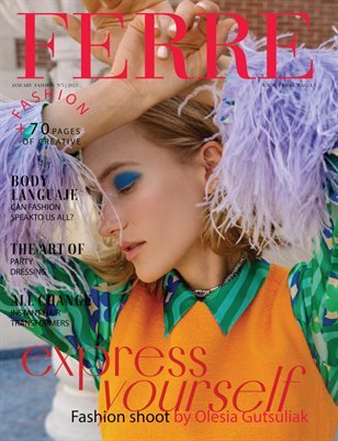 FERRE Magazine — The January Fashion & Beauty Edition Vol. 5 2023 cover