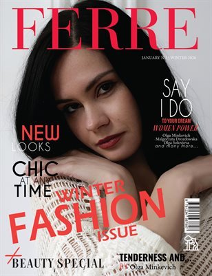 FERRE Magazine — The January Fashion Edition
