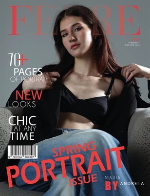 FERRE Magazine — The January Portrait Edition Vol. 1 2025 cover