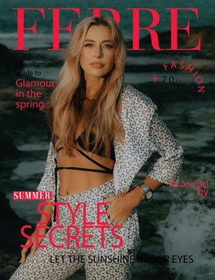 FERRE Magazine — The June Fashion & Beauty Edition Vol. 1 2023 cover