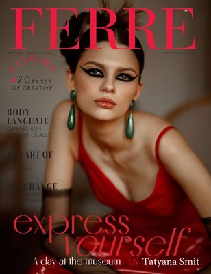 FERRE Magazine — The November Fashion & Beauty Edition Vol. 10 2022 cover