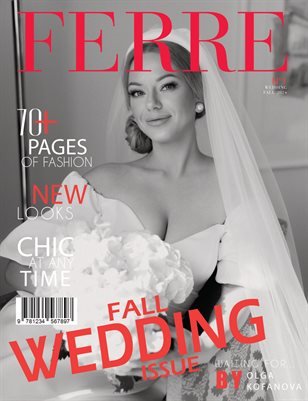 FERRE Magazine — The November Wedding Edition Vol. 1 2024 cover