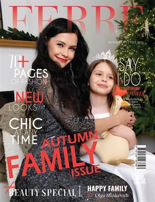FERRE Magazine — The October Family Edition Vol. 1 2025 cover