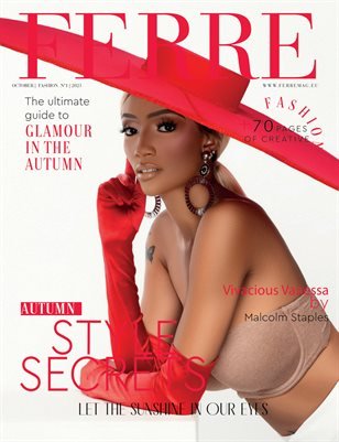 FERRE Magazine — The October Fashion & Beauty Edition Vol. 1 2023 cover