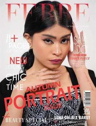 FERRE Magazine — The October Portrait Edition Vol. 1 2025 cover