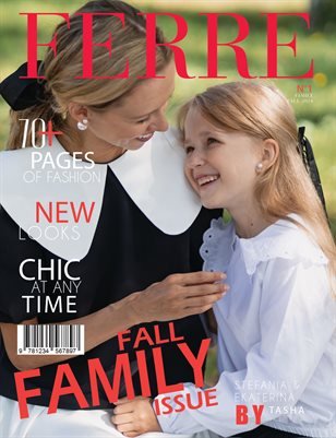 FERRE Magazine — The September Family Edition Vol. 1 2024 cover