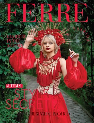 FERRE Magazine — The September Fashion & Beauty Edition Vol. 8 2023 cover